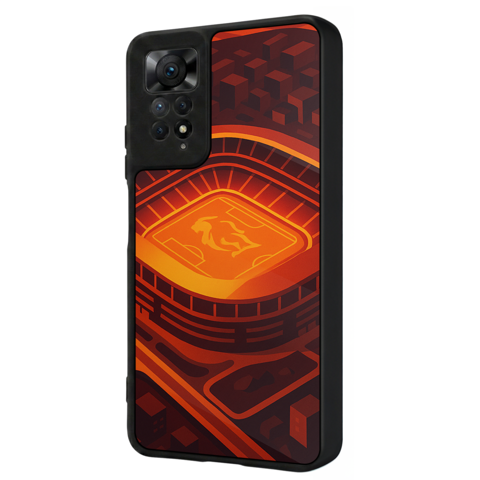 Xiaomi Redmi Note 11 Pro Uyumlu Aslan Tasarımlı Glossy Premium Kılıf