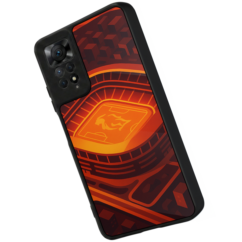 Xiaomi Redmi Note 11 Pro Uyumlu Aslan Tasarımlı Glossy Premium Kılıf