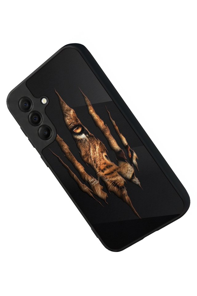 Samsung Galaxy A17 Uyumlu Aslan Tasarımlı Glossy Premium Kılıf