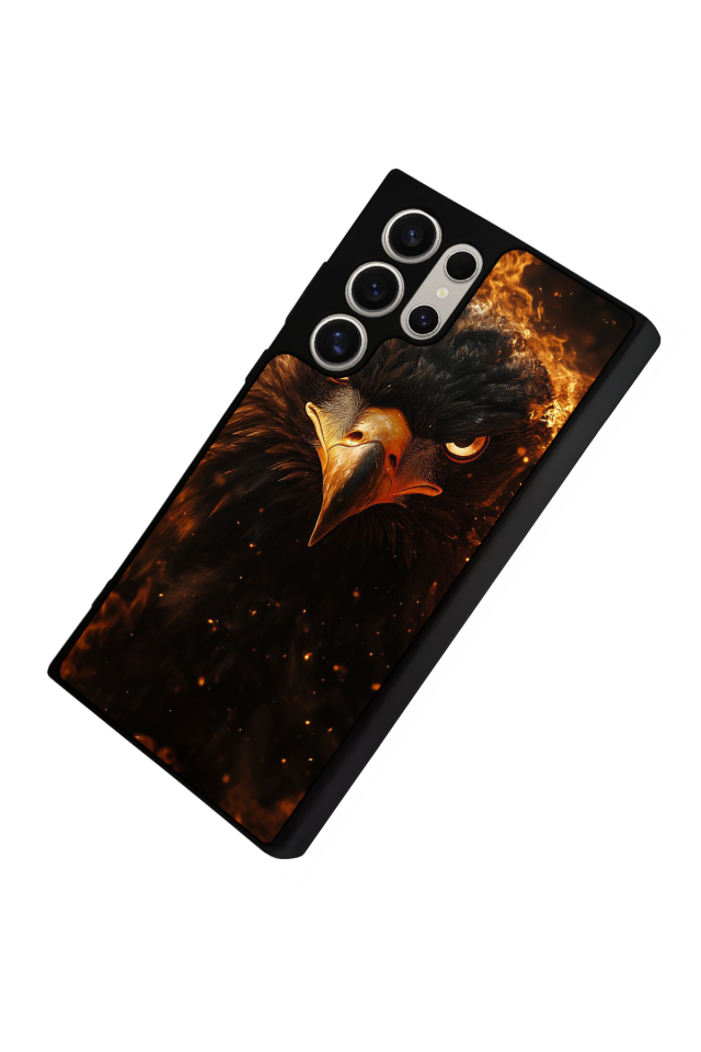 Samsung Galaxy S23 Ultra Uyumlu Besiktas Tasarımlı Glossy Premium Kılıf