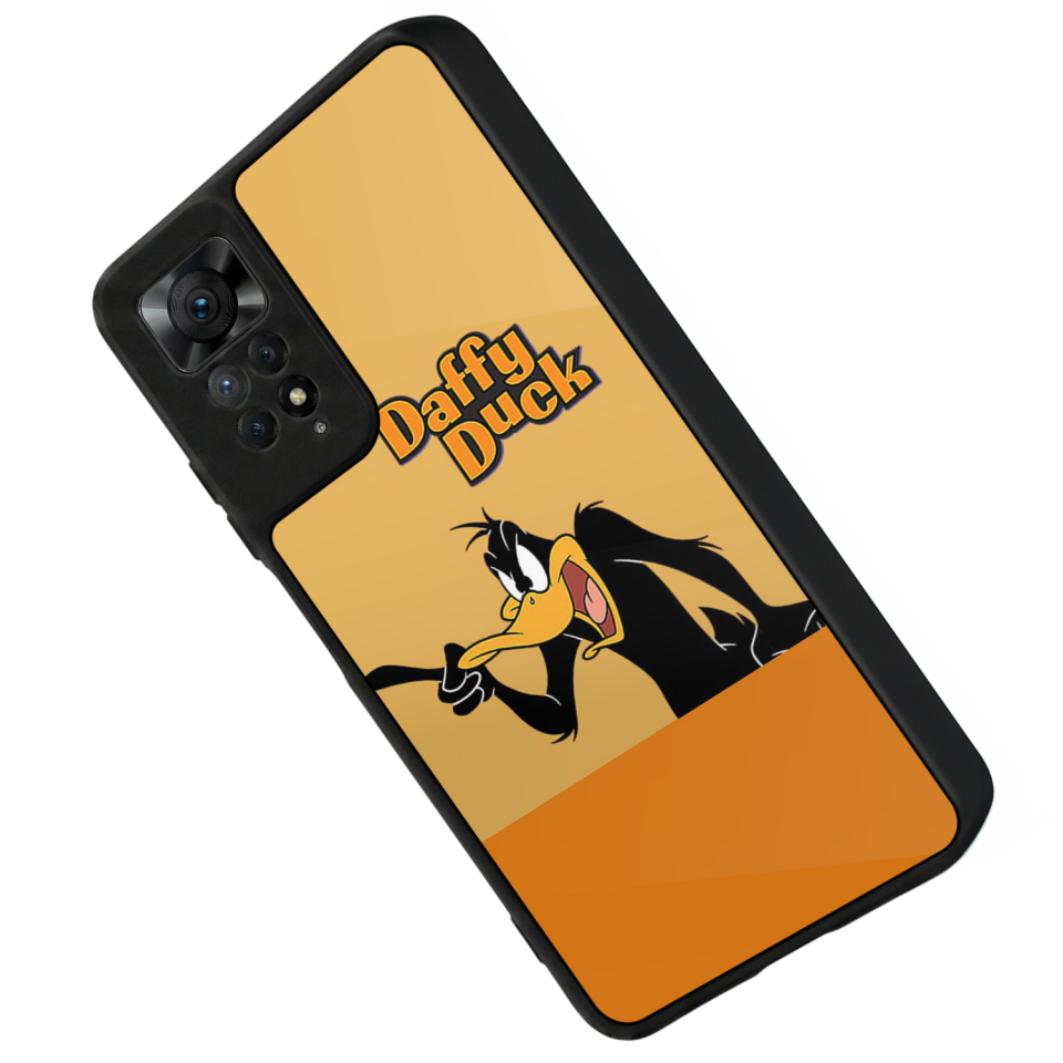 Xiaomi Redmi Note 12 Pro Uyumlu Daffy duck Tasarımlı Glossy Premium Kılıf