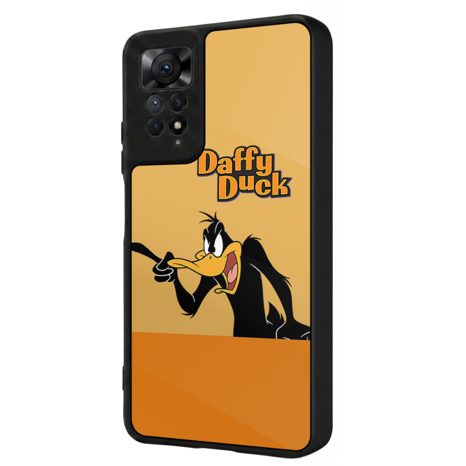 Xiaomi Redmi Note 12 Pro Uyumlu Daffy duck Tasarımlı Glossy Premium Kılıf