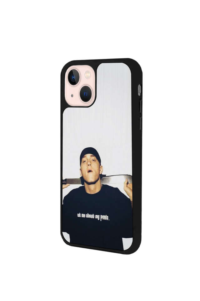 iPhone 15 Plus Uyumlu Eminem Tasarımlı Glossy Premium Kılıf