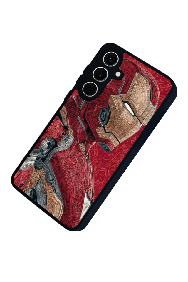 Samsung Galaxy S24 FE Uyumlu Iron Man ( Demir Adam ) Tasarımlı Glossy Premium Kılıf
