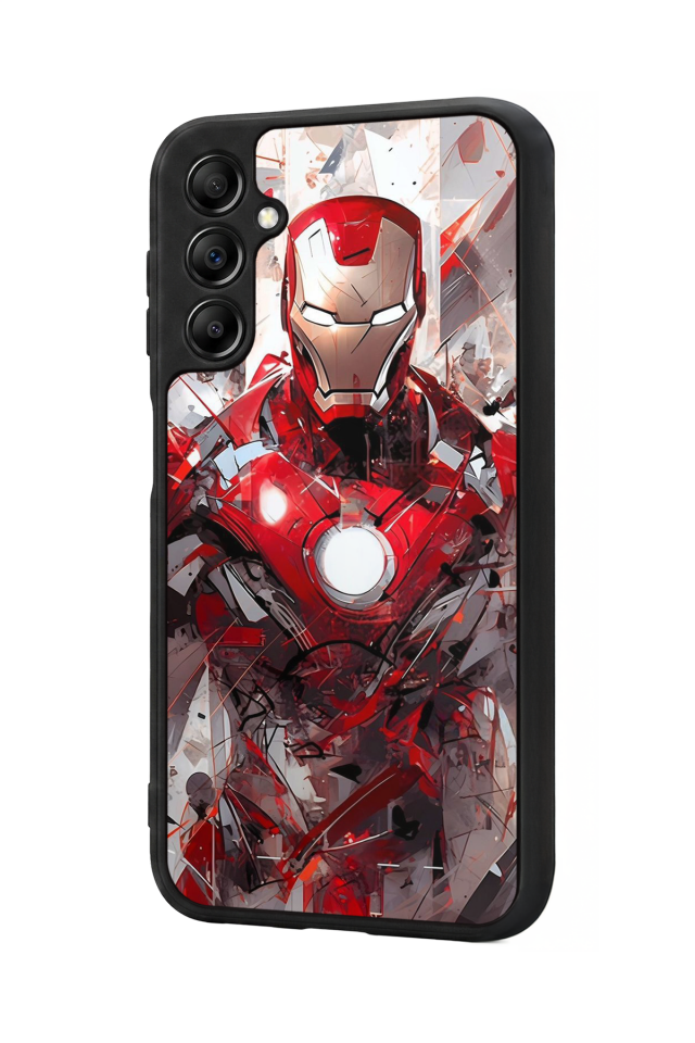 Samsung Galaxy A14 Uyumlu Iron Man ( Demir Adam ) Tasarımlı Glossy Premium Kılıf
