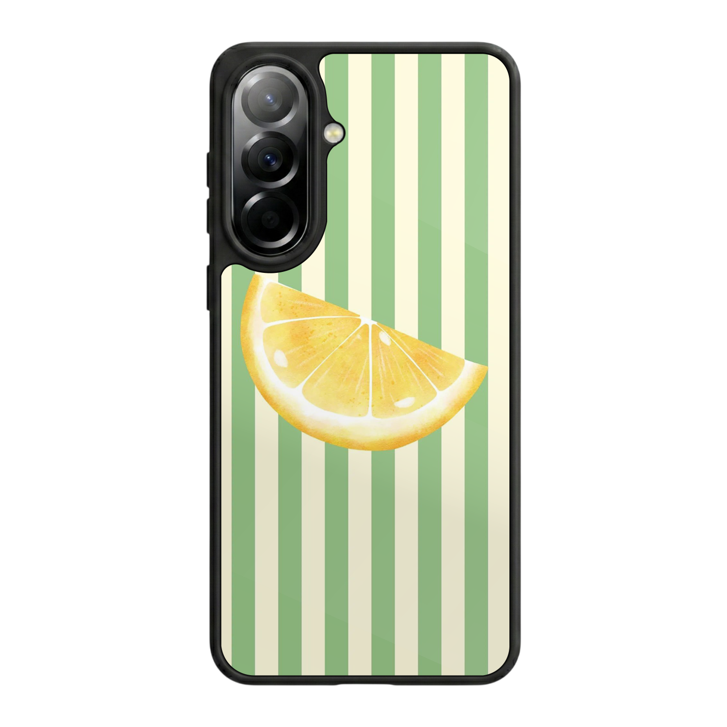 Samsung Galaxy A37 Uyumlu Limon Tasarımlı Glossy Premium Kılıf