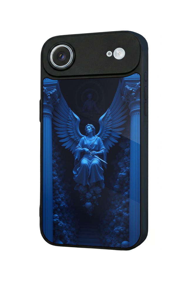 iPhone 17 Air Uyumlu Melek Tasarımlı Glossy Premium Kılıf