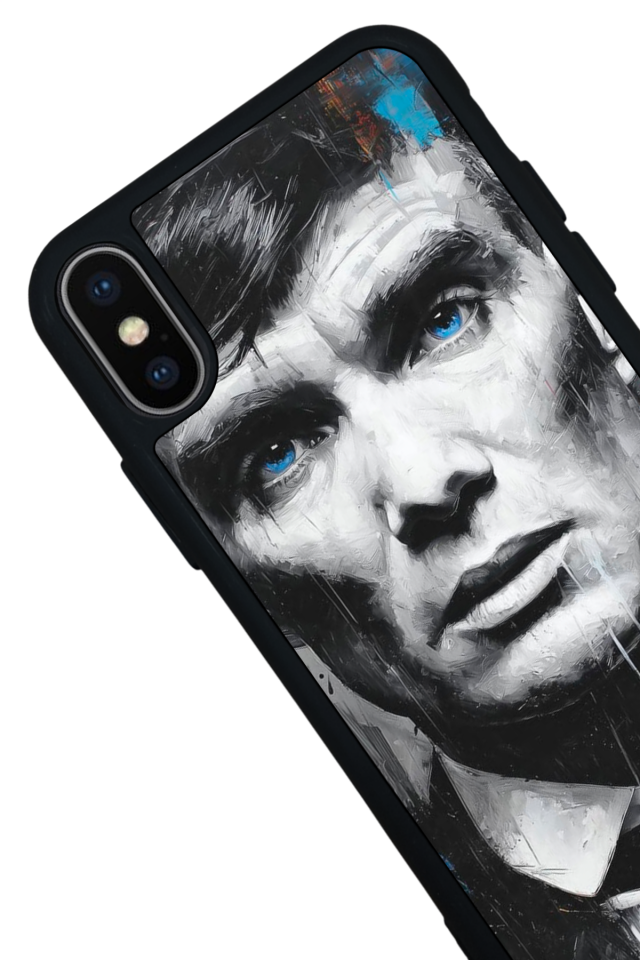 iPhone XS Max Uyumlu Peaky Blinders Tasarımlı Glossy Premium Kılıf