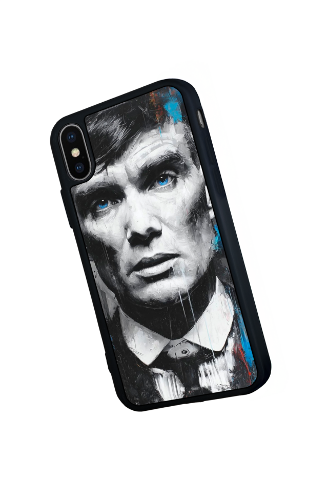 iPhone XS Max Uyumlu Peaky Blinders Tasarımlı Glossy Premium Kılıf