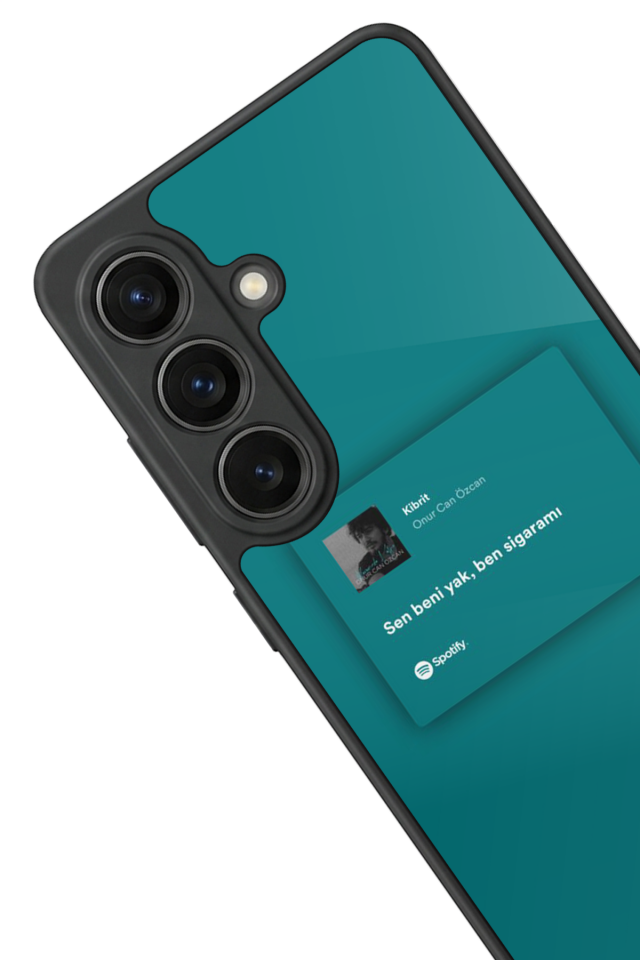 Samsung Galaxy S26 Uyumlu Sarki Sozleri Tasarımlı Glossy Premium Kılıf