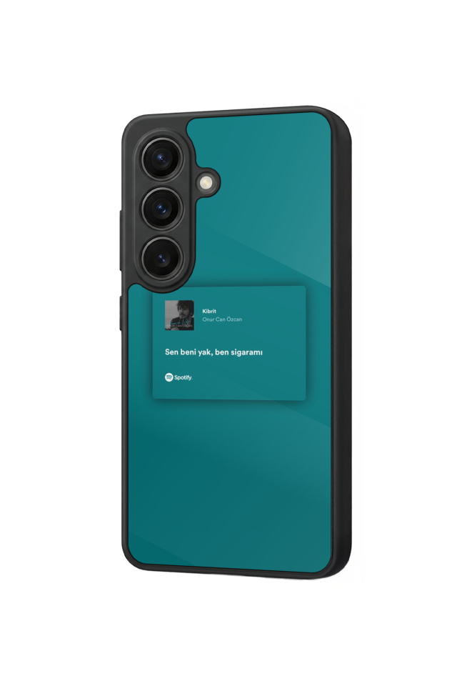 Samsung Galaxy S26 Uyumlu Sarki Sozleri Tasarımlı Glossy Premium Kılıf