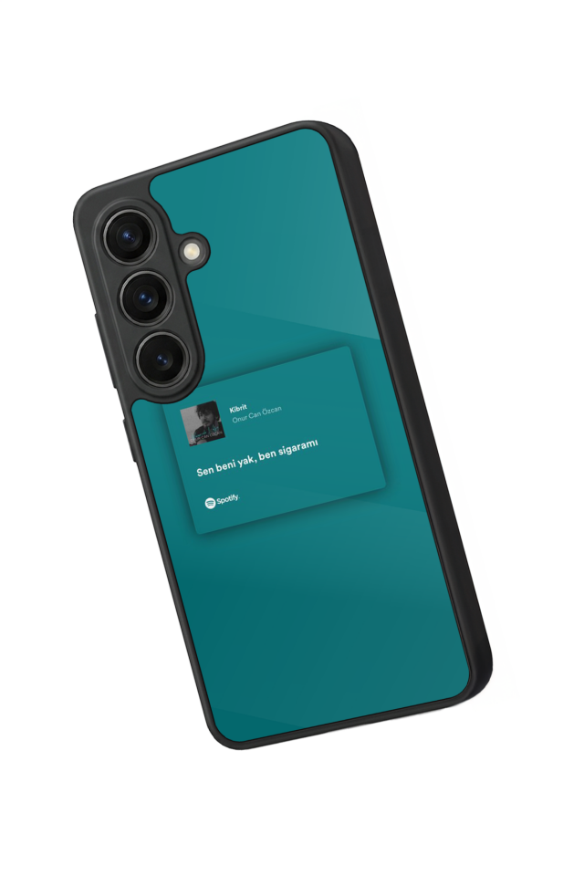 Samsung Galaxy S26 Uyumlu Sarki Sozleri Tasarımlı Glossy Premium Kılıf