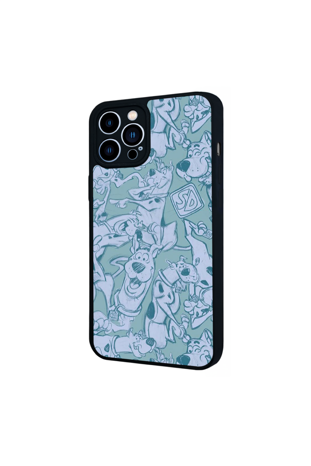 iPhone 12 Pro Max Uyumlu Scooby Doo Tasarımlı Glossy Premium Kılıf