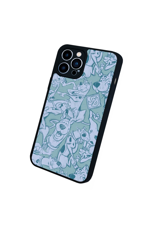 iPhone 12 Pro Max Uyumlu Scooby Doo Tasarımlı Glossy Premium Kılıf