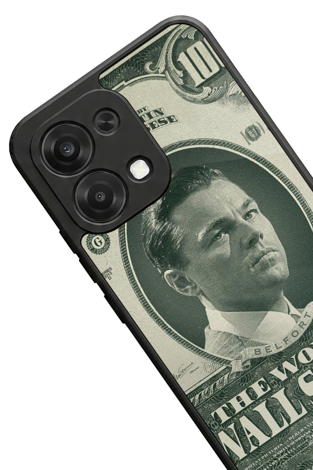 Oppo A6 Pro Uyumlu TheWolf Tasarımlı Glossy Premium Kılıf