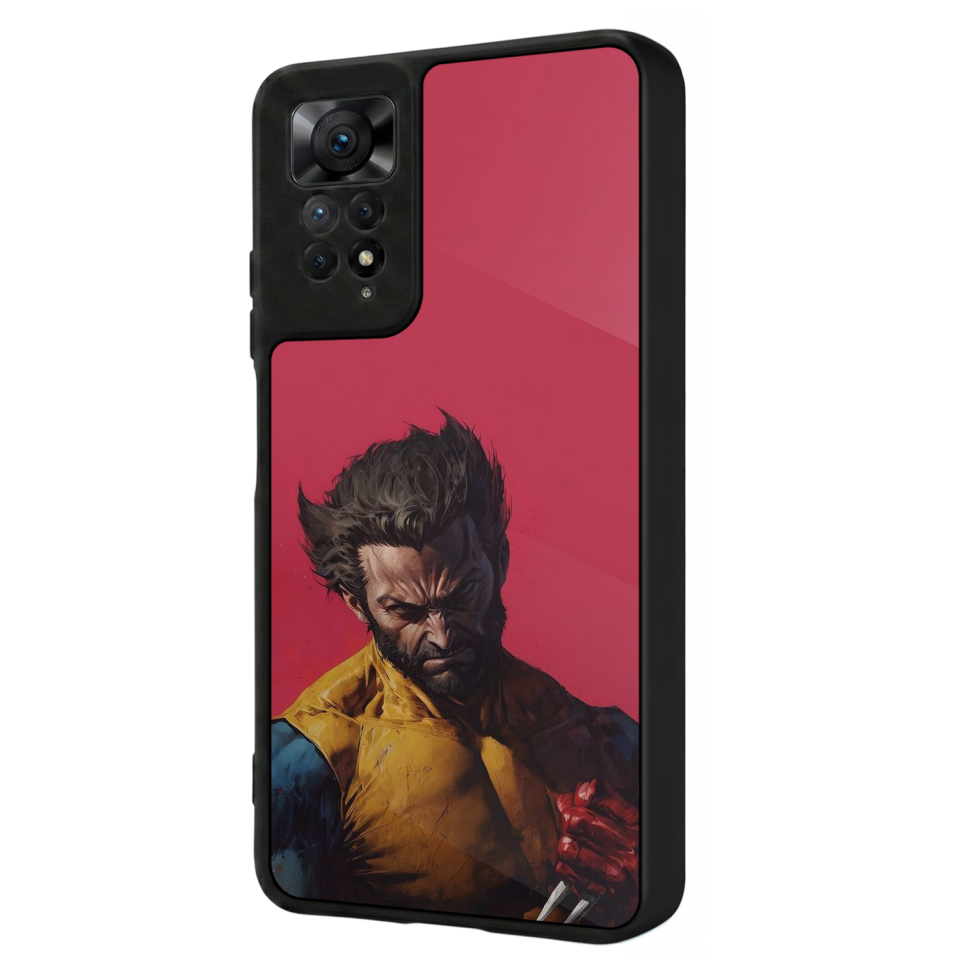 Xiaomi Redmi Note 11 Pro Uyumlu Wolverine Tasarımlı Glossy Premium Kılıf
