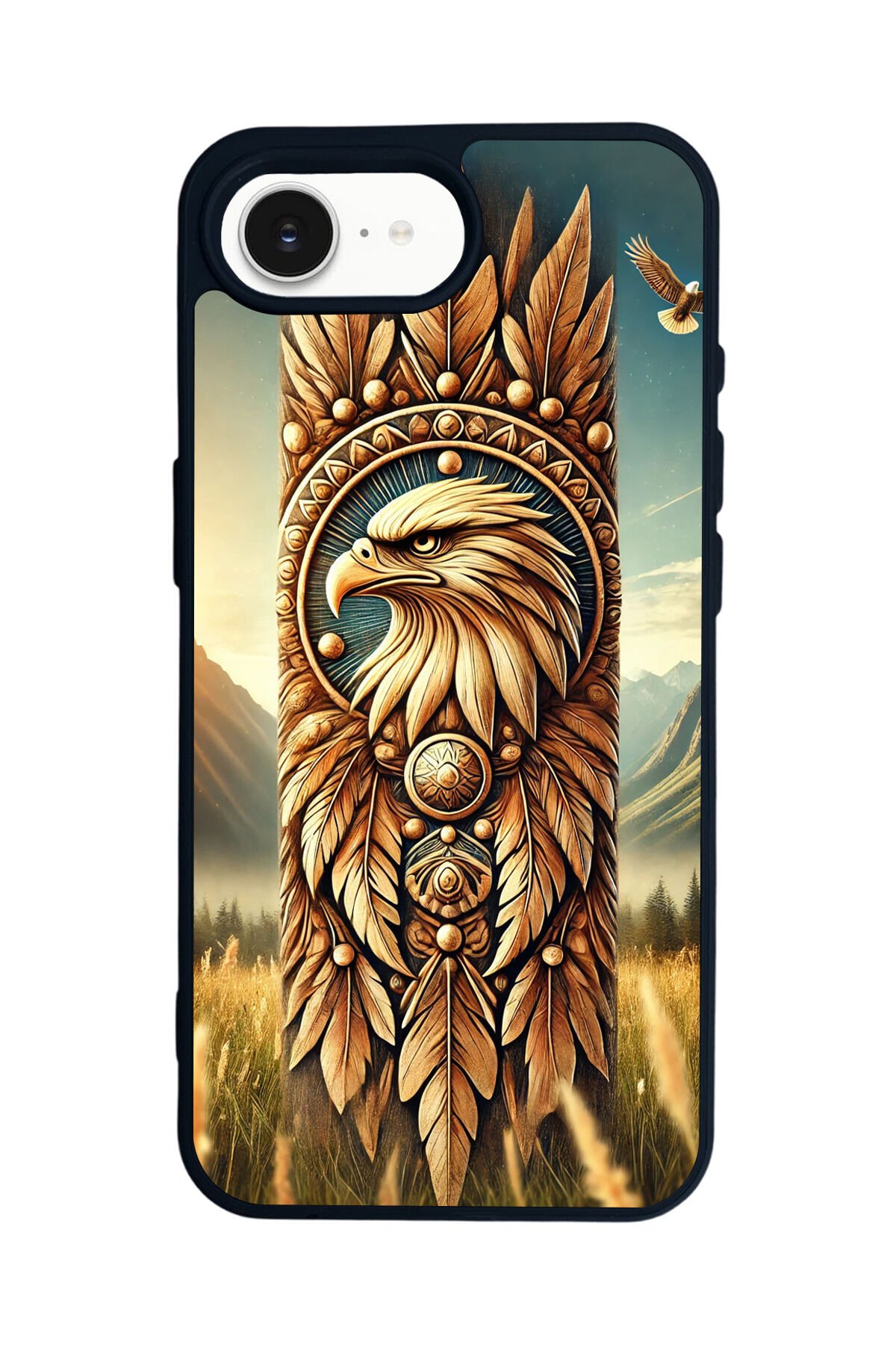 iPhone 16E Uyumlu Besiktas Tasarımlı Glossy Premium Kılıf