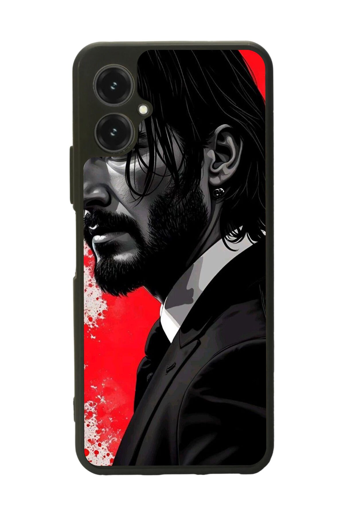 Omix X5 Uyumlu JohnWick Tasarımlı Glossy Premium Kılıf