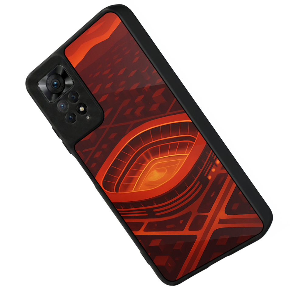 Xiaomi Redmi Note 11 Pro Uyumlu Aslan Tasarımlı Glossy Premium Kılıf