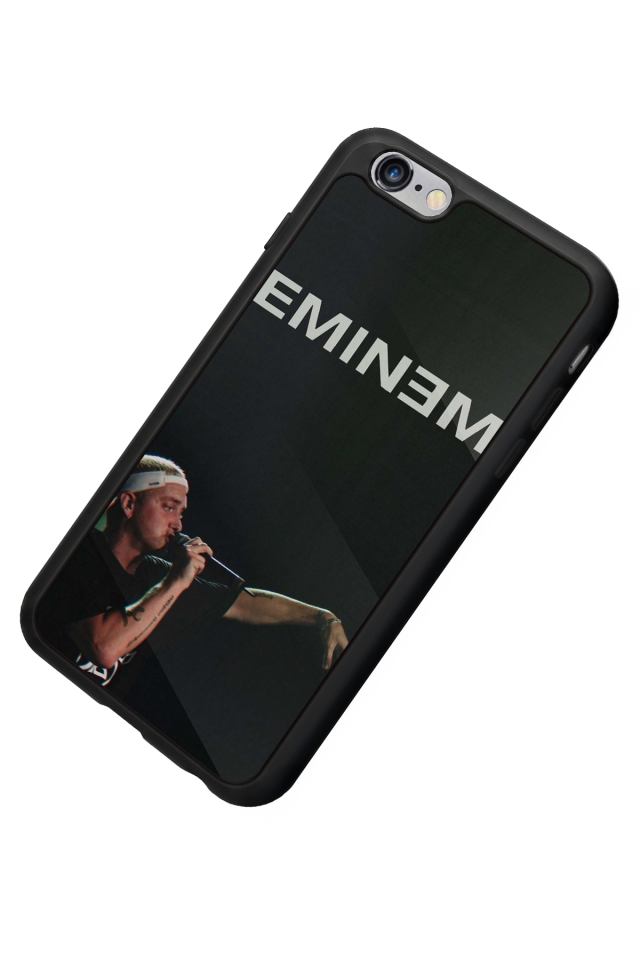 iPhone 6s Plus Uyumlu Eminem Tasarımlı Glossy Premium Kılıf