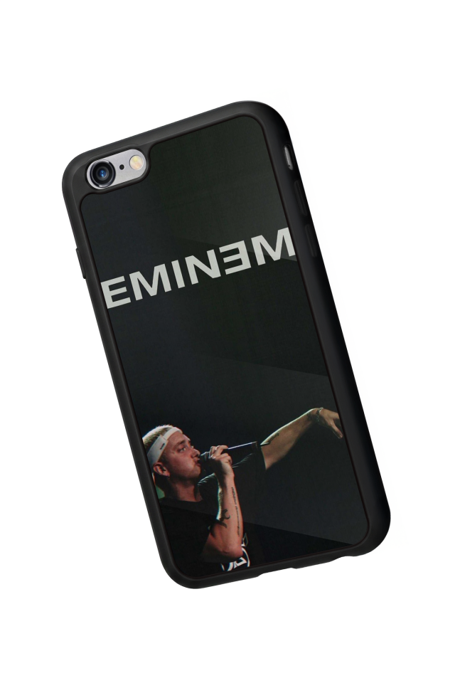 iPhone 6s Plus Uyumlu Eminem Tasarımlı Glossy Premium Kılıf