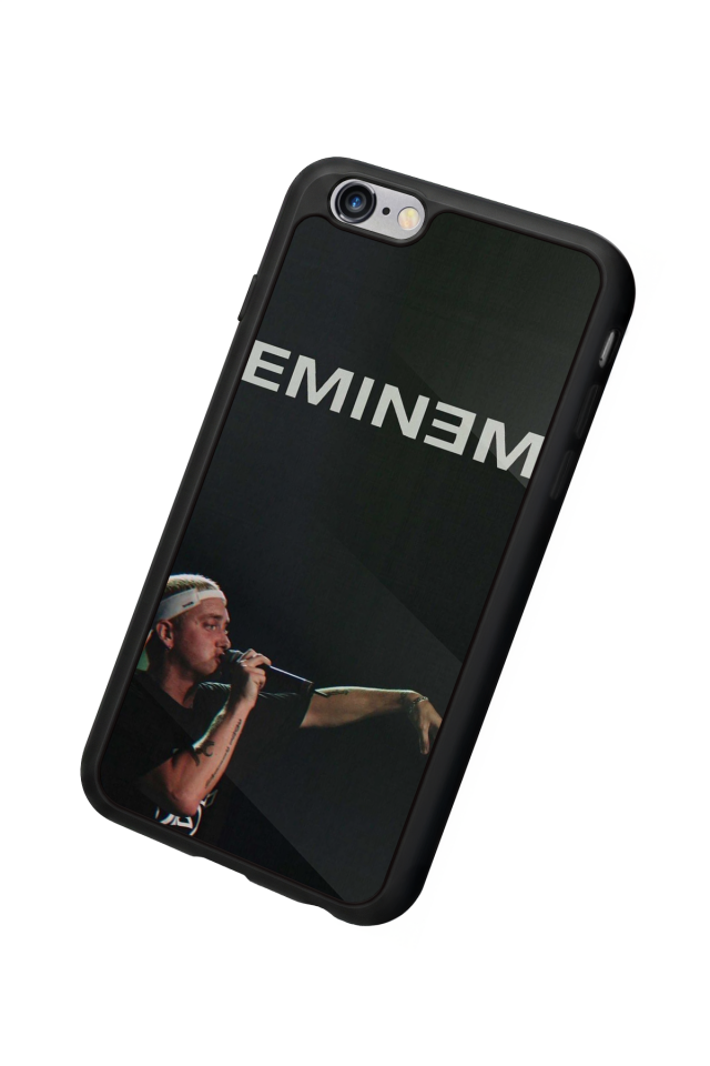 iPhone 6s Plus Uyumlu Eminem Tasarımlı Glossy Premium Kılıf