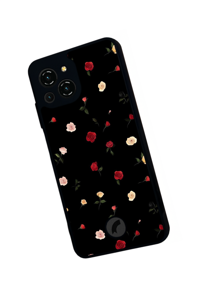 Reeder S23 Pro Max Uyumlu Floral Tasarımlı Glossy Premium Kılıf