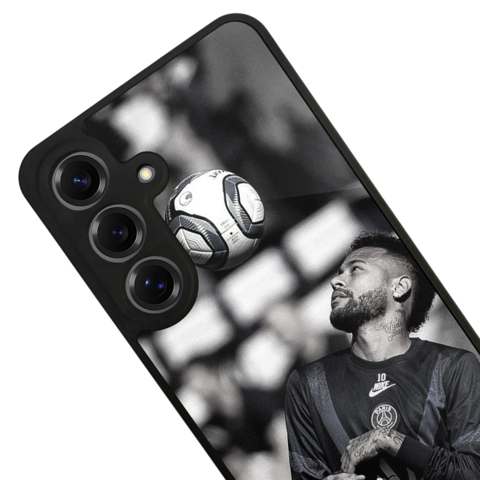 Samsung Galaxy S25 Uyumlu Neymar Tasarımlı Glossy Premium Kılıf