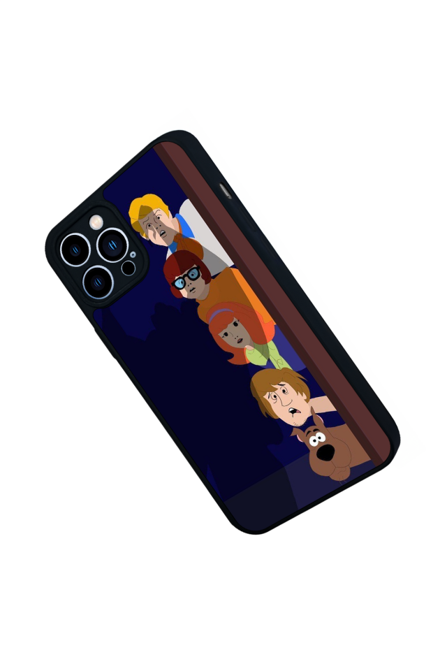 iPhone 12 Pro Max Uyumlu Scooby Doo Tasarımlı Glossy Premium Kılıf