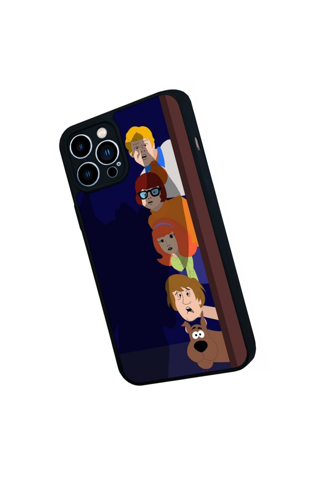 iPhone 12 Pro Max Uyumlu Scooby Doo Tasarımlı Glossy Premium Kılıf