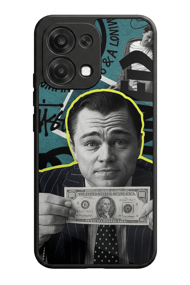 Oppo A6 Pro Uyumlu TheWolf Tasarımlı Glossy Premium Kılıf