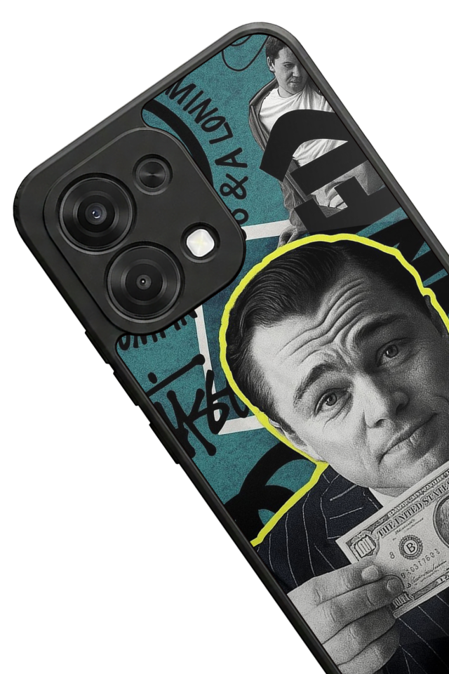 Oppo A6 Pro Uyumlu TheWolf Tasarımlı Glossy Premium Kılıf