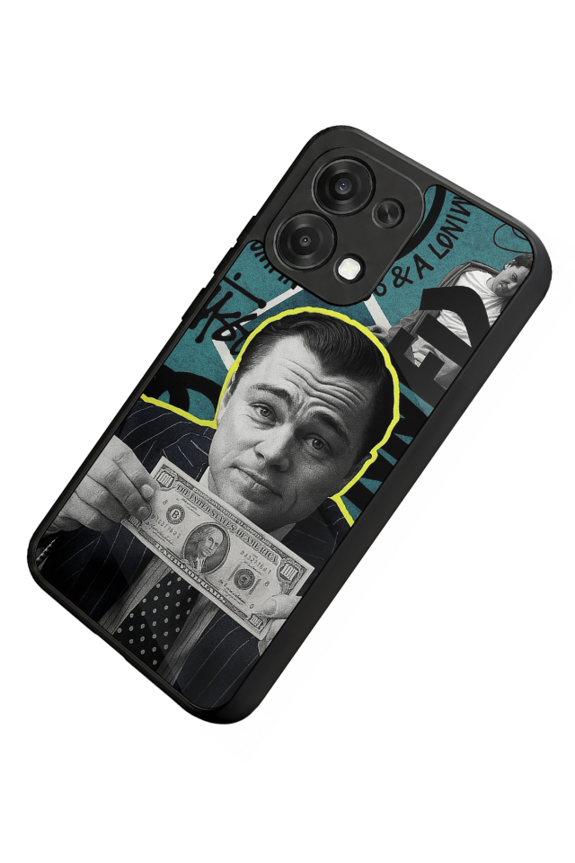 Oppo A6 Pro Uyumlu TheWolf Tasarımlı Glossy Premium Kılıf