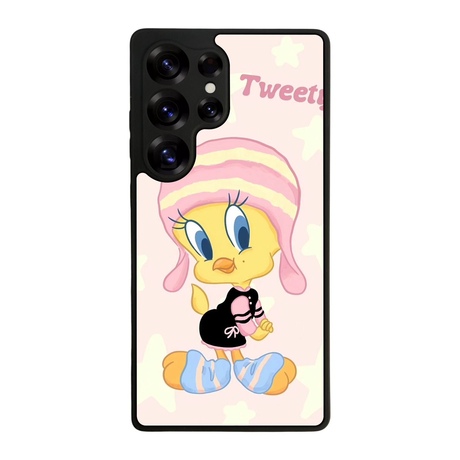 Samsung Galaxy S25 Ultra Uyumlu Tweety Tasarımlı Glossy Premium Kılıf
