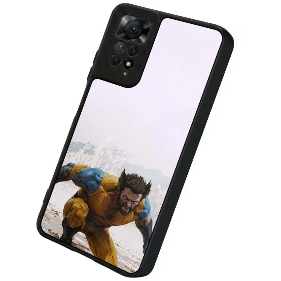 Xiaomi Redmi Note 11 Pro Uyumlu Wolverine Tasarımlı Glossy Premium Kılıf