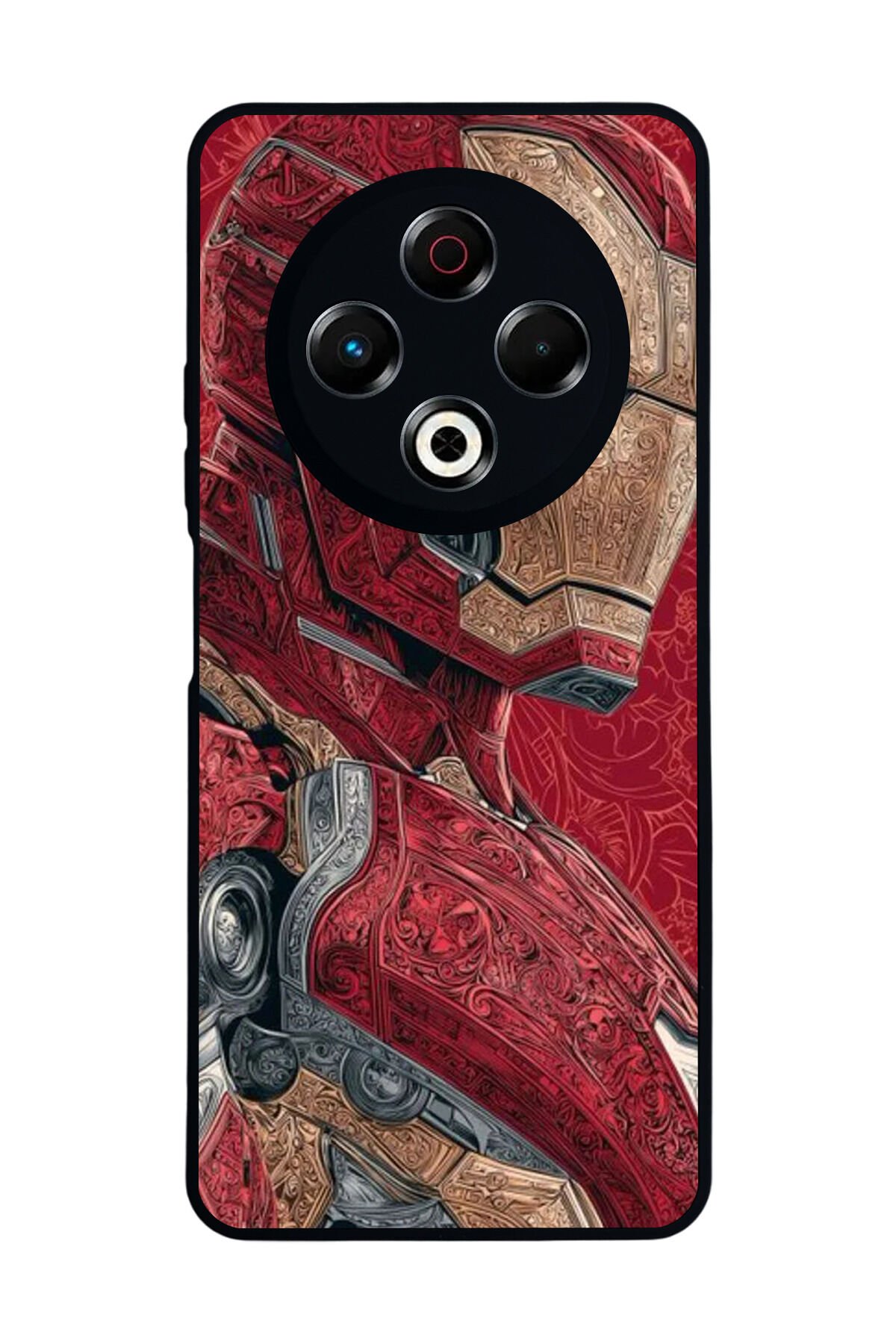 Tecno Spark 30 Uyumlu Iron Man ( Demir Adam ) Tasarımlı Glossy Premium Kılıf