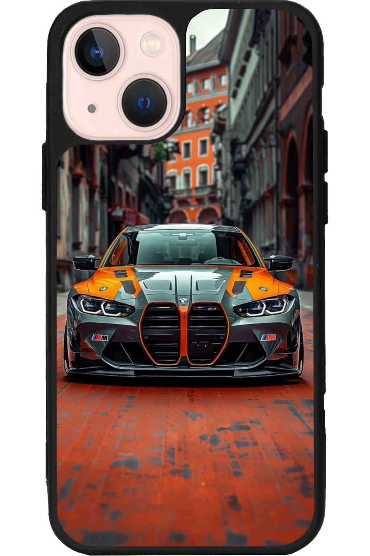 iPhone 13 Mat Siyah Uyumlu Kılıf – Yumuşak Silikon, Koruyucu, Şok Emici Kapak