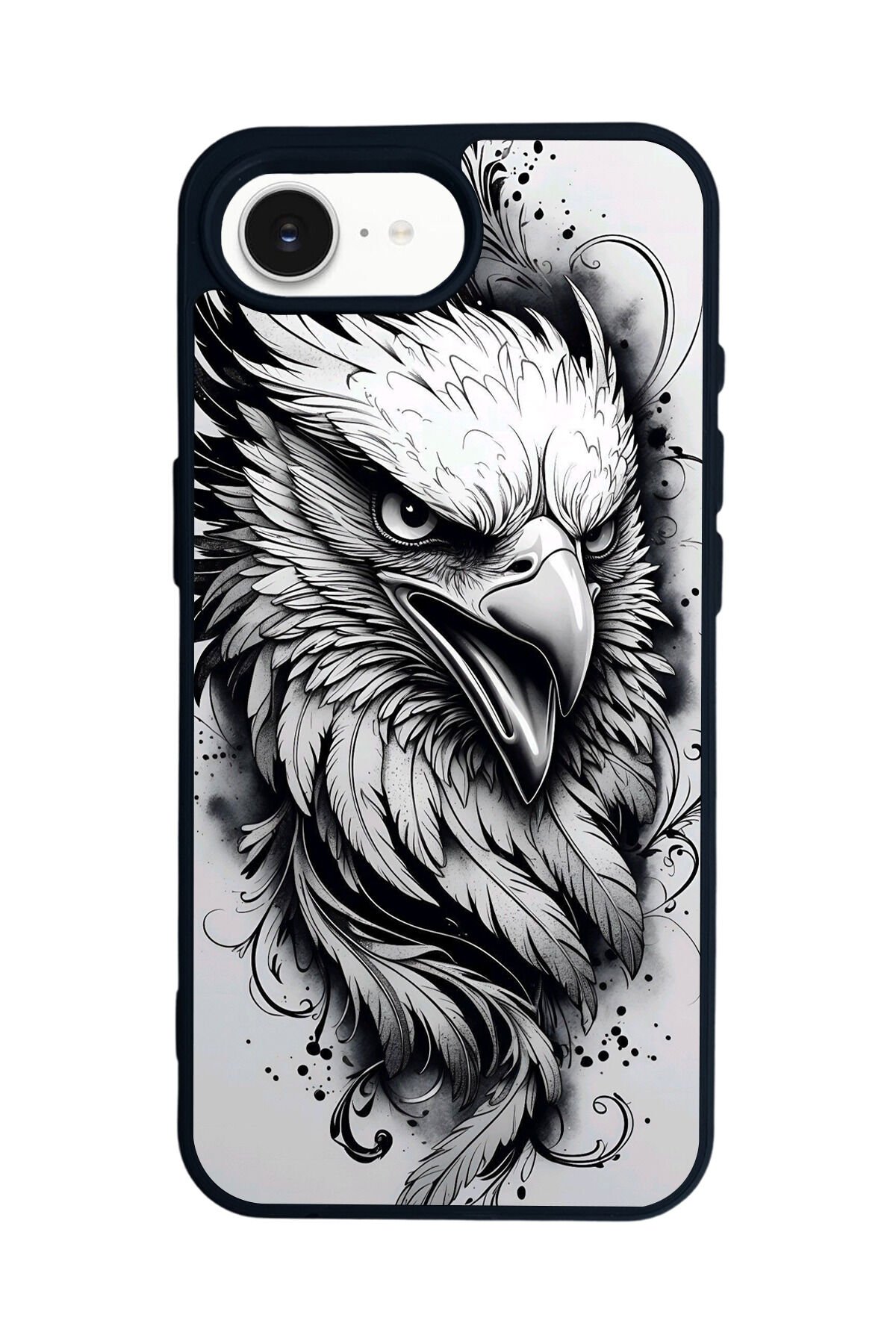 iPhone 16E Uyumlu Besiktas Tasarımlı Glossy Premium Kılıf