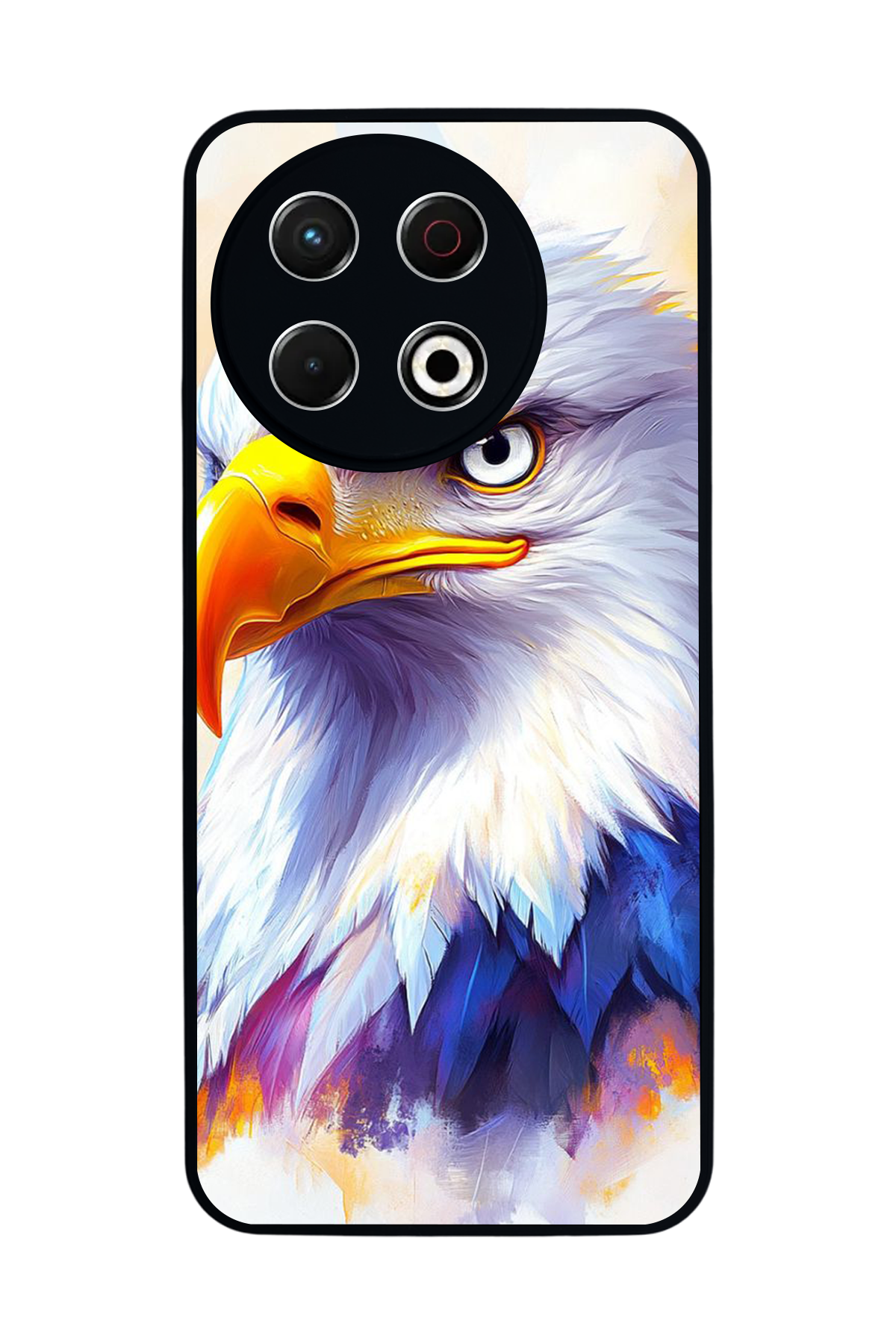 Tecno Spark 30 Pro Uyumlu Besiktas Tasarımlı Glossy Premium Kılıf