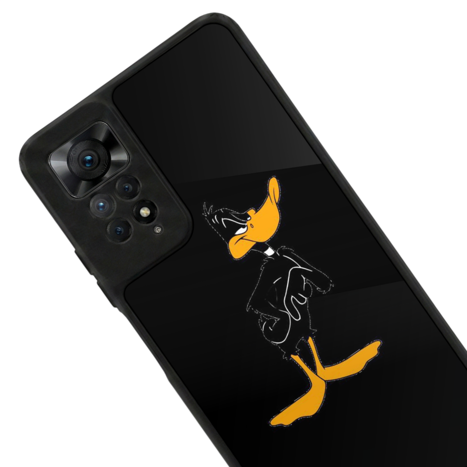 Xiaomi Redmi Note 12 Pro Uyumlu Daffy duck Tasarımlı Glossy Premium Kılıf