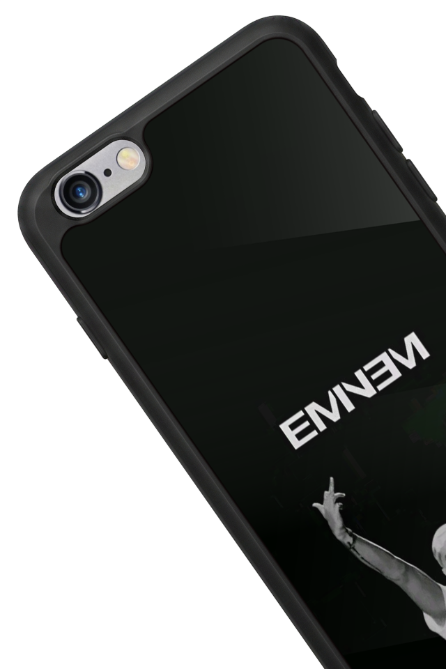 iPhone 6s Plus Uyumlu Eminem Tasarımlı Glossy Premium Kılıf