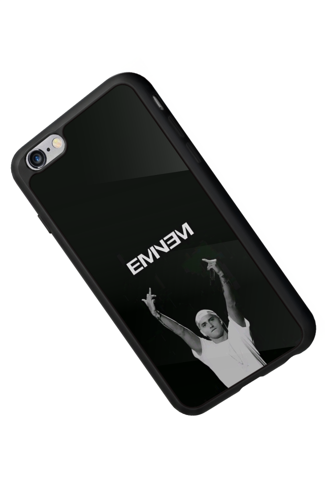 iPhone 6s Plus Uyumlu Eminem Tasarımlı Glossy Premium Kılıf
