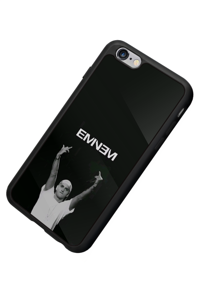 iPhone 6s Plus Uyumlu Eminem Tasarımlı Glossy Premium Kılıf