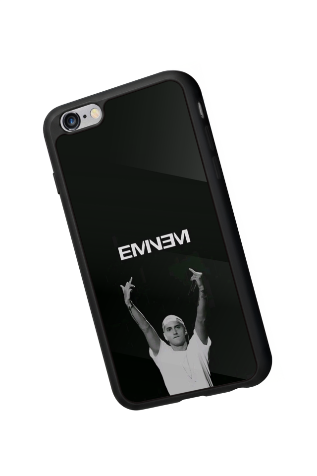 iPhone 6s Plus Uyumlu Eminem Tasarımlı Glossy Premium Kılıf