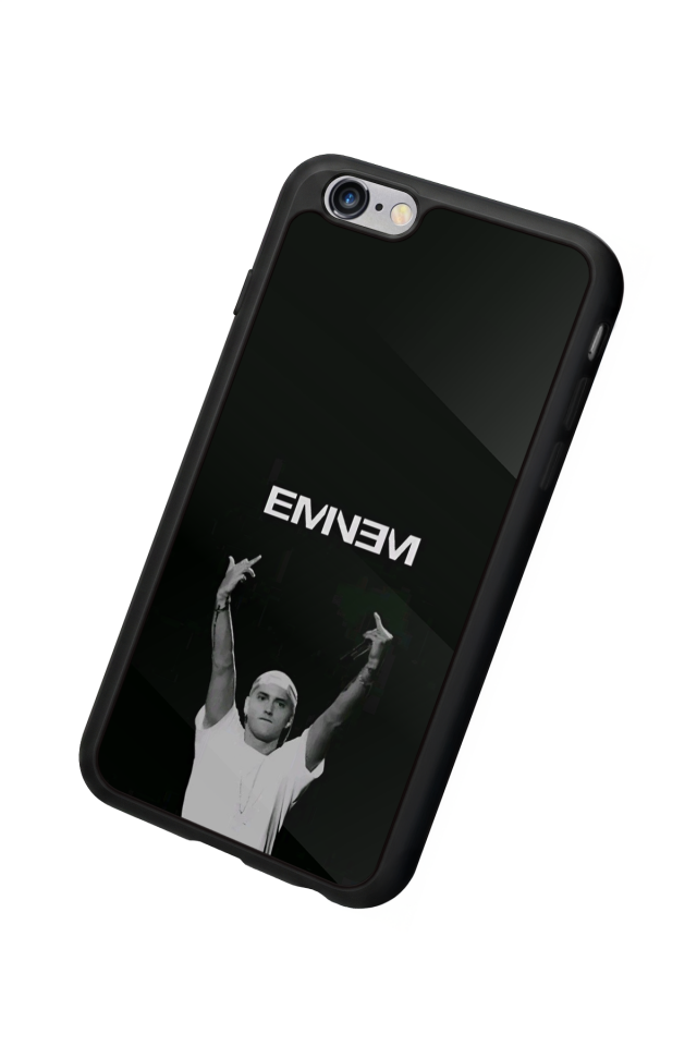 iPhone 6s Plus Uyumlu Eminem Tasarımlı Glossy Premium Kılıf