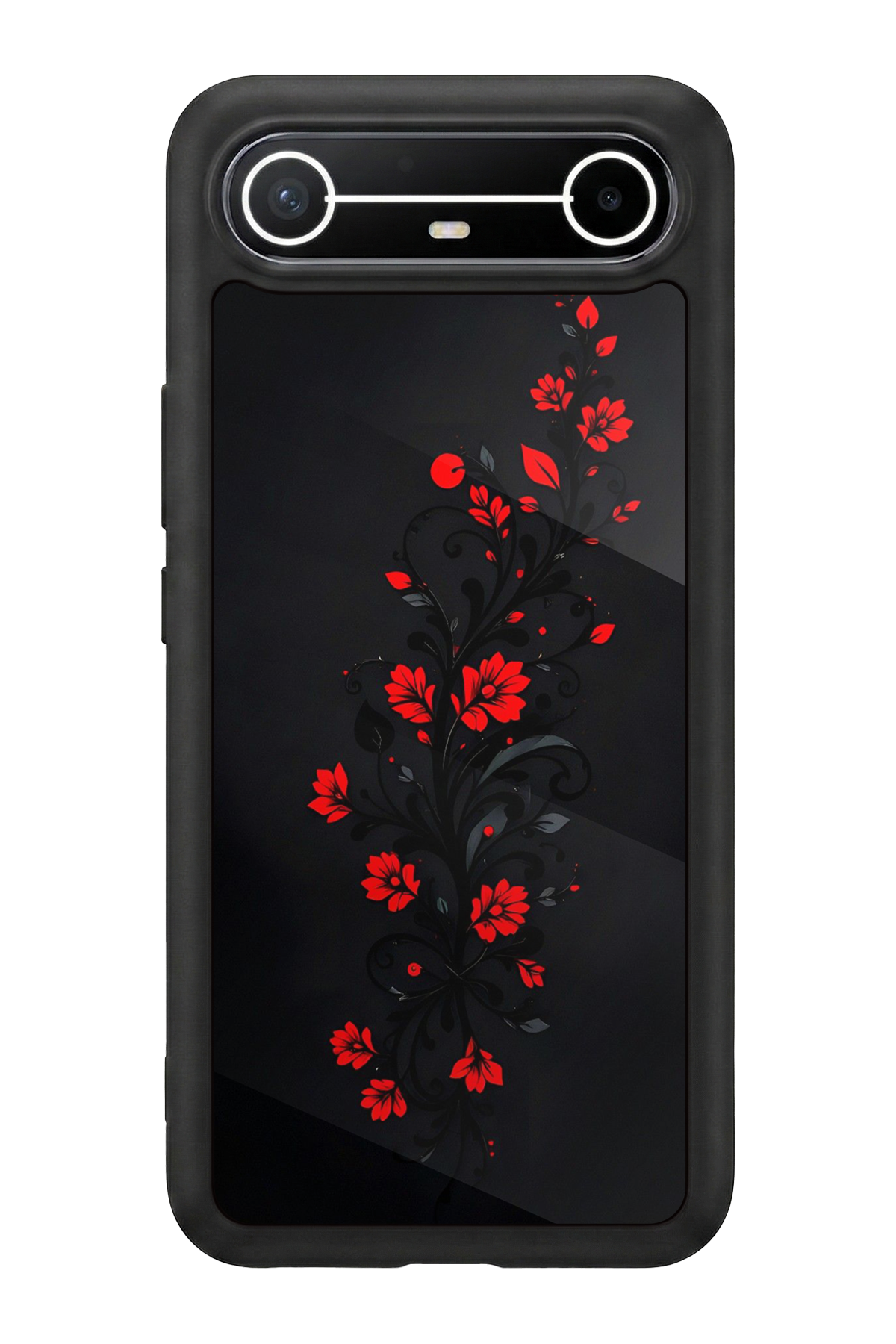 Tecno Spark Slim 5G Uyumlu Floral Tasarımlı Glossy Premium Kılıf