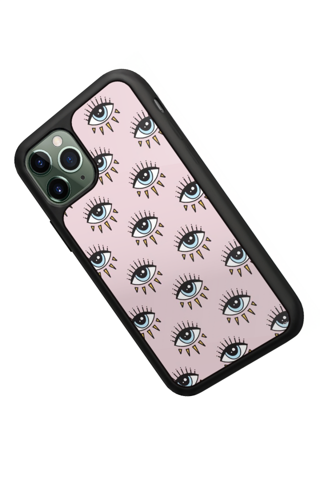 iPhone 11 Pro Uyumlu Göz Tasarımlı Glossy Premium Kılıf