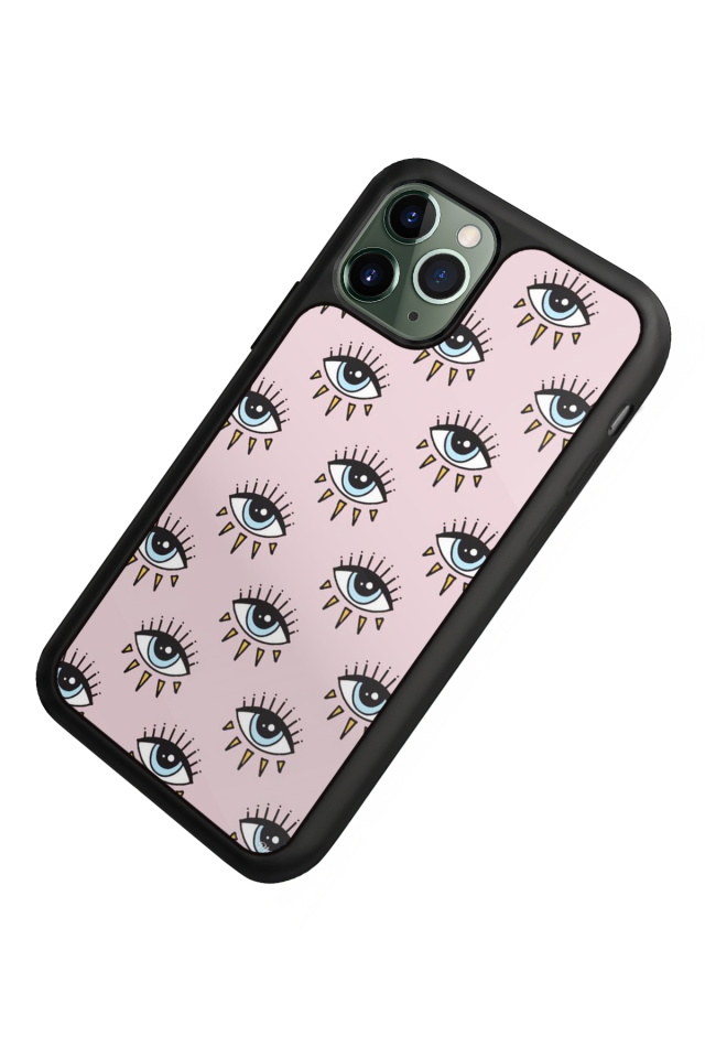 iPhone 11 Pro Uyumlu Göz Tasarımlı Glossy Premium Kılıf