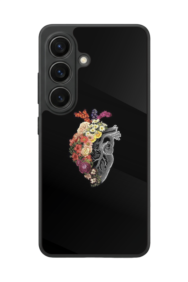 Samsung Galaxy S26 Uyumlu Kalp Love Tasarımlı Glossy Premium Kılıf