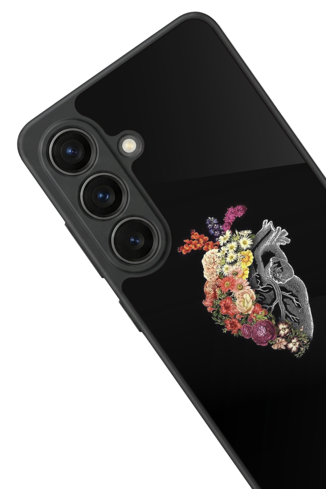 Samsung Galaxy S26 Uyumlu Kalp Love Tasarımlı Glossy Premium Kılıf